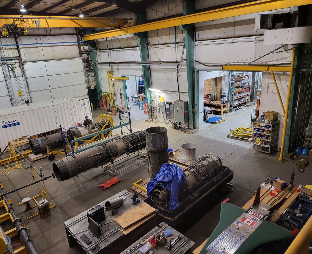 TheLaunchPadX's tweet photo. EXCLUSIVE! Welcome to Space Engine Systems! 

https://t.co/hT1vxgcad9

We went behind the scenes for a FIRST EVER look at their DASS GNX engine &amp; I sat down with their President &amp; CTO to talk everything #SpaceEngineSystems, #HELLO1X, #HELLO1, &amp; #HELLO2 

#TLPNetwork #TLPInterview https://t.co/8kstRGPdAe
