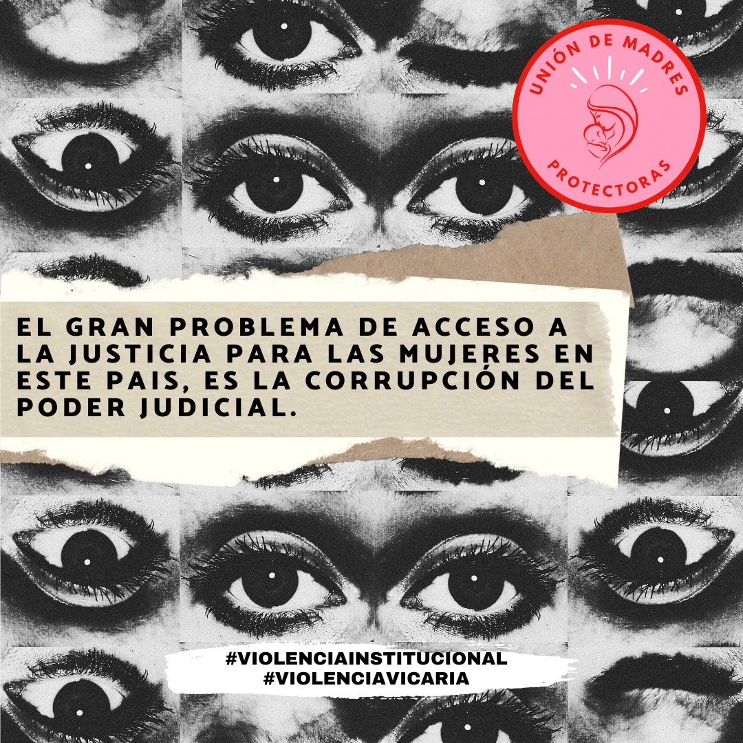 La CORRUPCIÓN en el sistema de impartición de justicia ES un PROBLEMA de SALUD PÚBLICA. 
La vida y dignidad de las infancias y las madres NO tiene precio! 
#ElCártelDeLasCustodias 
#Corrupción
#Impunidad 
#ViolenciaInstitucional 
#ViolenciaVicaria 
<a href="/CorteIDH/">Corte Interamericana de Derechos Humanos</a> @CJF_Mx <a href="/PJCDMX/">Poder Judicial de la Ciudad de México</a>