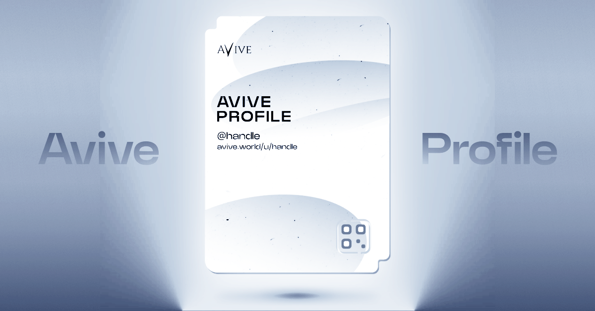 tank_agos's tweet photo. Good morning! Have you minted #AviveProfile today? https://t.co/0EjjrMxlQG