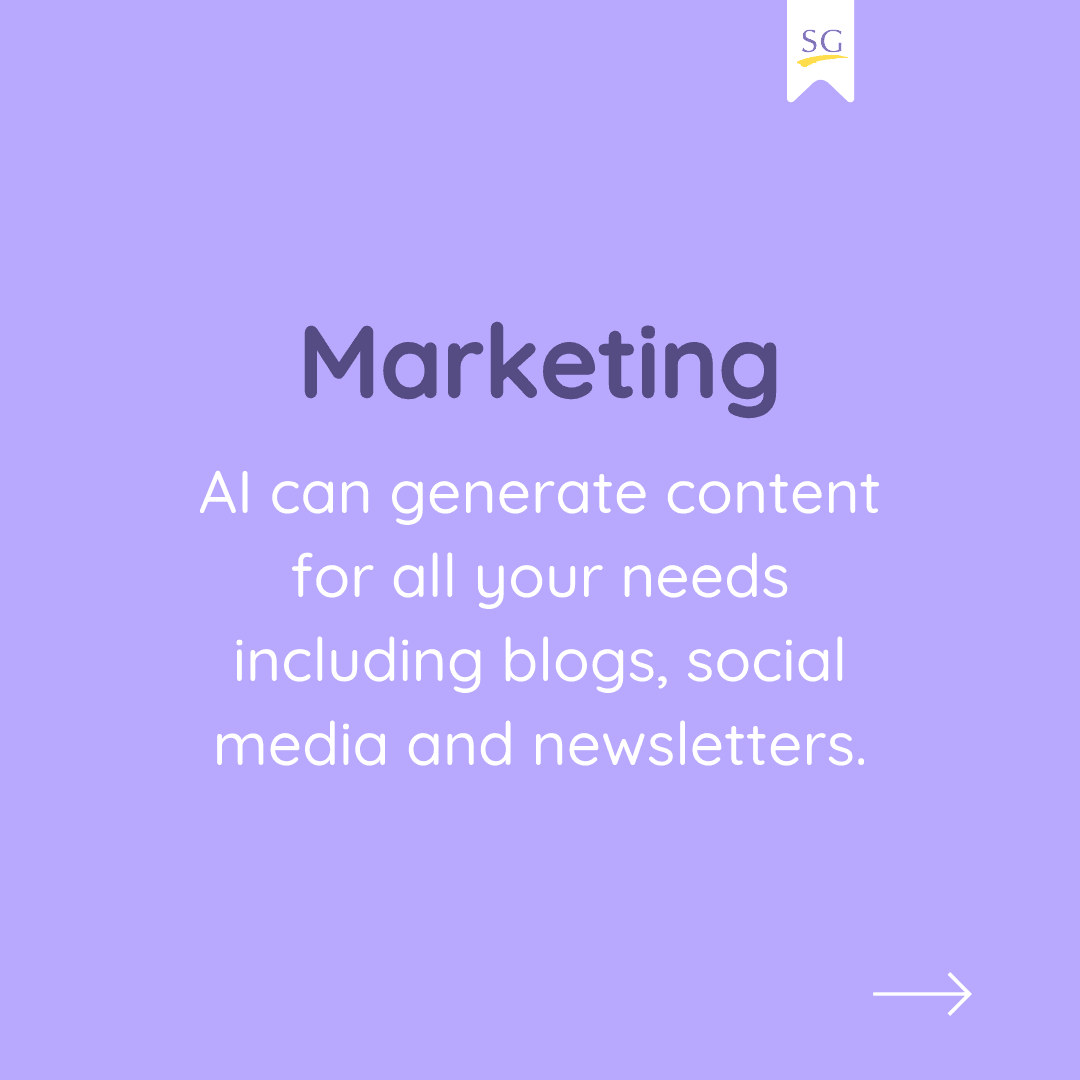 SalonGold's tweet photo. Are you worried about AI taking over? Take the lead and use AI to your advantage within your business!🤖

#AI #chatbot #customercare #marketing #efficiency #robots #ChatGPT #businessowner #smallbusinessowner https://t.co/iEVPLJ9CH3