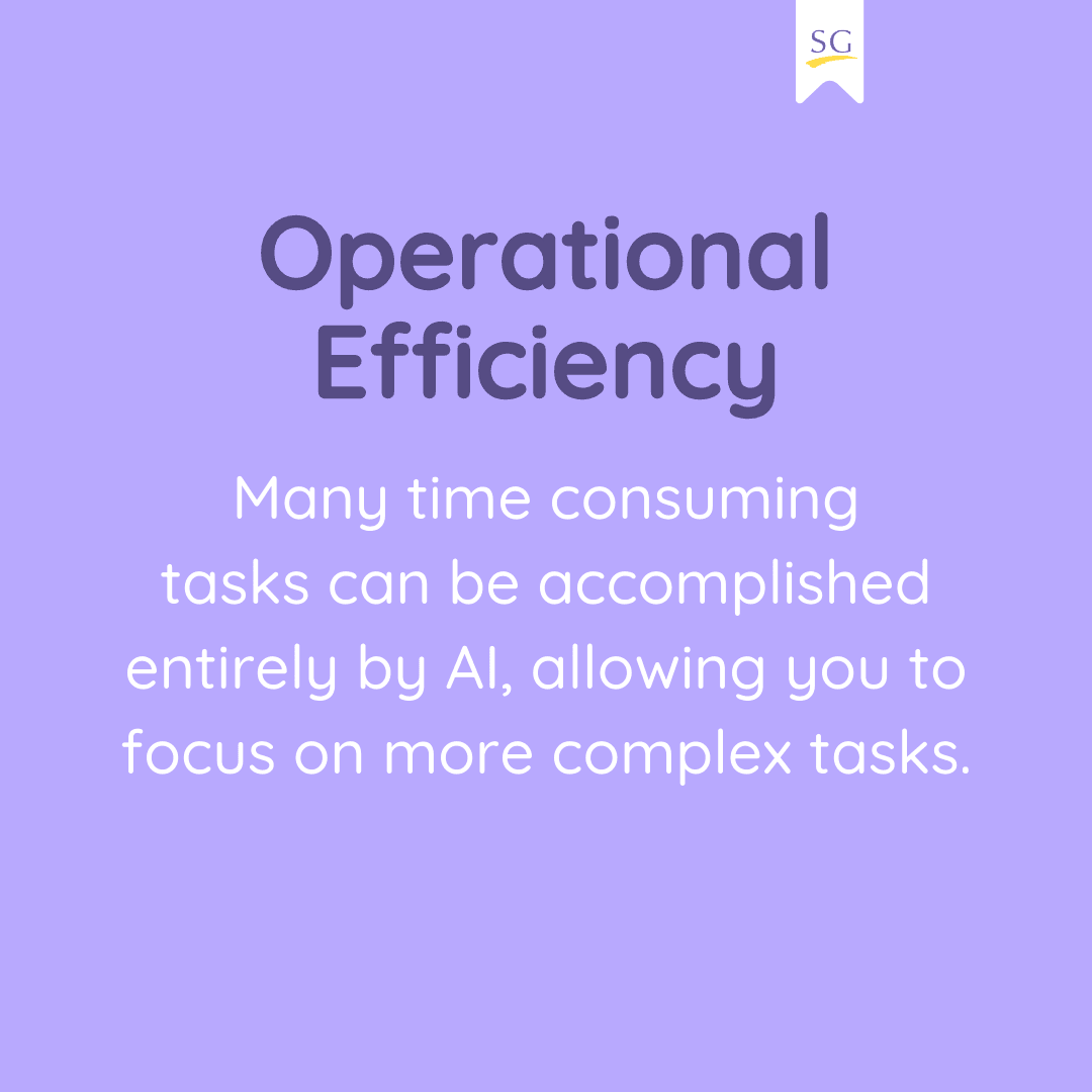 Are you worried about AI taking over? Take the lead and use AI to your advantage within your business!🤖

#AI #chatbot #customercare #marketing #efficiency #robots #ChatGPT #businessowner #smallbusinessowner