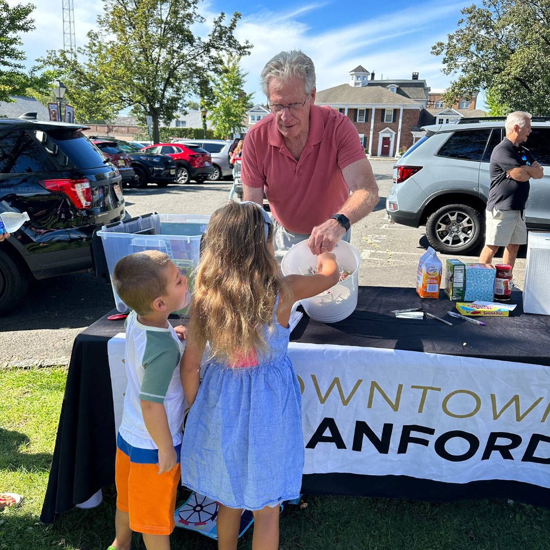 Storytime finished on a high note, with perfect weather, bags full of donations for Cranford Family Care, and an enthusiastic audience who listened to books read by <a href="/CranfordPD/">Cranford Police Dept</a> Captain Nazzaro and Cranford Fire Department Firefighter Mark Bagniewski.