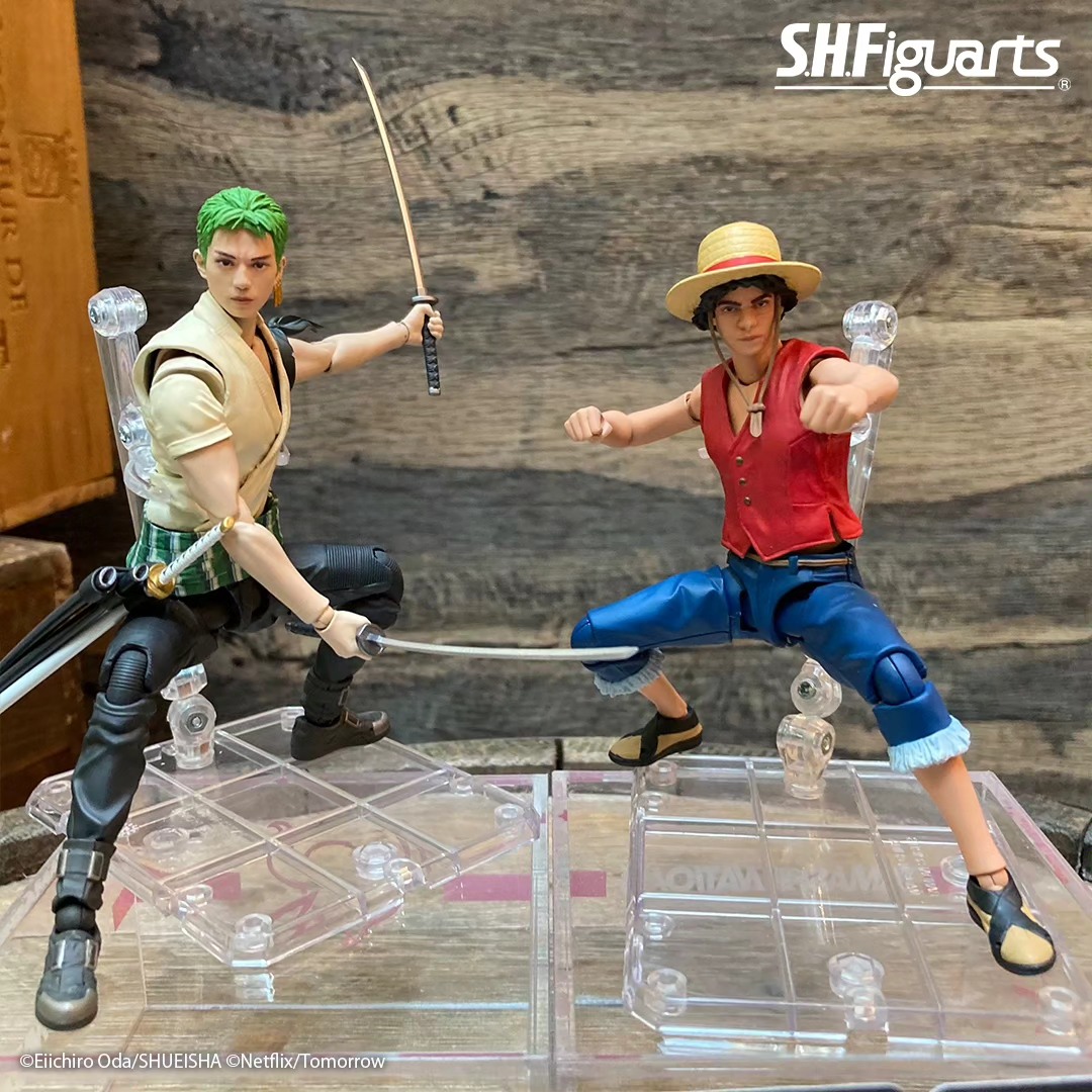 Bandai Namco Toys & Collectibles America on X: S.H.Figuarts MONKEY D.LUFFY（A  Netflix Series: ONE PIECE) and S.H.Figuarts RORONOA ZORO（A Netflix Series: ONE  PIECE) release early 2024. While waiting for the release, you