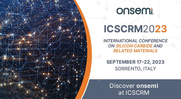 onsemi's tweet photo. The world's biggest silicon carbide (#SiC) conference is less than a month away &amp; we'll be in the middle of all the action😎

Come visit us @ICSCRM2023 from Sept. 17-22 to learn all about our superior SiC manufacturing capabilities &amp; #EliteSiC products. 

https://t.co/lb4aK6Pd8h https://t.co/IO27iXzYwQ