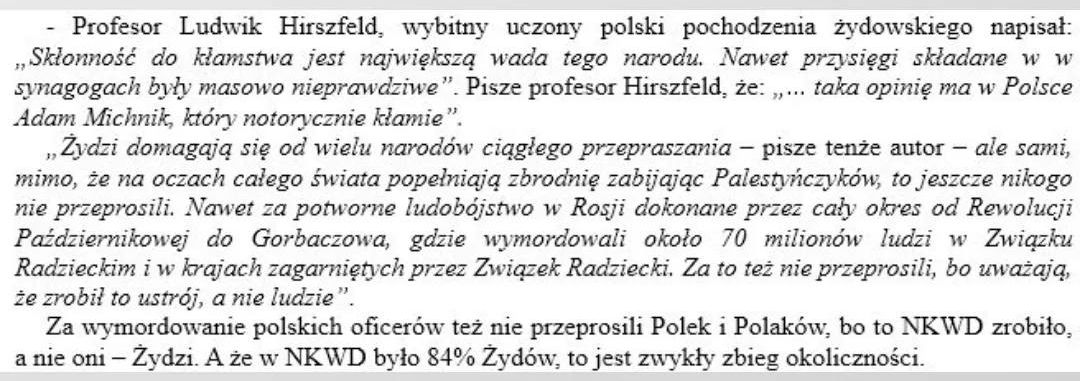 Albert301271's tweet photo. Profesor Ludwik Hirszfeld, Żyd ocenia naród żydowski. https://t.co/PBVyQisIc7