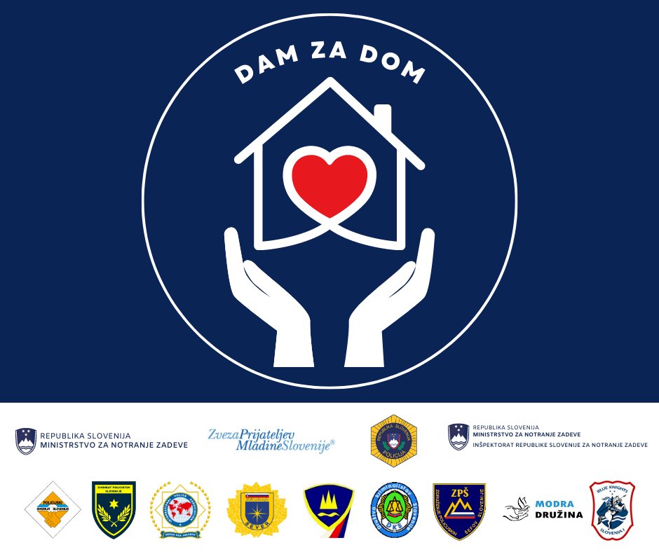 mnz_gov_si's tweet photo. DAM ZA DOM 🏠🤝 | humanitarni projekt zbiranja pomoči za naše sodelavce, prizadete v poplavah.

💙 Nedavne poplave so prizadele tudi naše kolege. Skupaj s sindikatoma in stanovskimi združenji zbiramo pomoč zanje. #DamZaDom #poplave2023 #poplave

🔗https://t.co/TgaMWO27Wd https://t.co/HXeCBgM68U