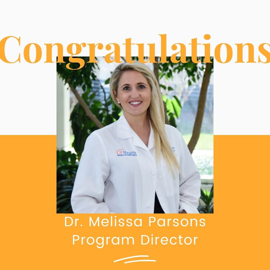 We have a big announcement! 📢 Congratulations to @MEParsonsMD, our new Program Director!