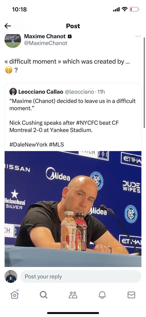AlecinNY's tweet image. I love @MaximeChanot. #nycfc