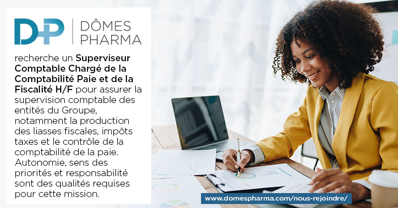 Nous recrutons un Superviseur Comptable chargé de la Comptabilité Paie et de la Fiscalité H/F. Poste en CDI à pourvoir immédiatement et basé à Pont-du-Château (63), bit.ly/3qf1Qh4 
#rejoigneznous #emplois #AURA #IndustriePharmaceutique