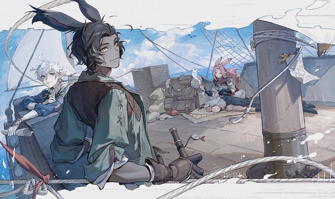 「ahoge elezen」 illustration images(Latest)