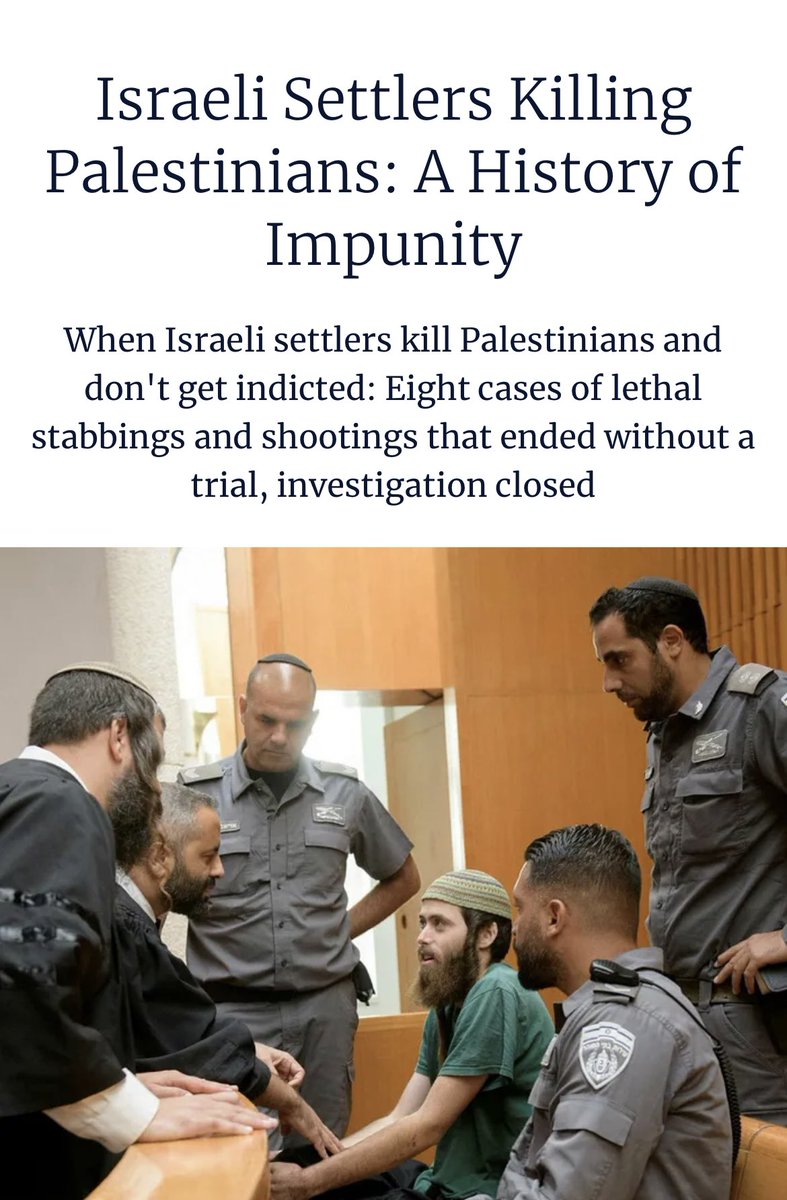 _ZachFoster's tweet photo. The #1 thing said about Israel/Palestine is that “it’s complicated” but

If u are a Jew &amp; kill a Palestinian in the West Bank u will likely face no consequences.

If u are a Palestinian &amp; kill a Jew u will likely be killed on the spot

What’s so complicated?#ApartheidIsrael https://t.co/Gqxjpi5HJN