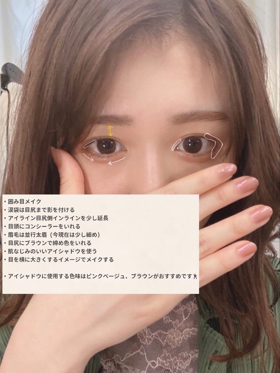 u0oli__'s tweet photo. 長濱ねるちゃんメイクポイントです 🪜🕺 https://t.co/wJHaLBm0un