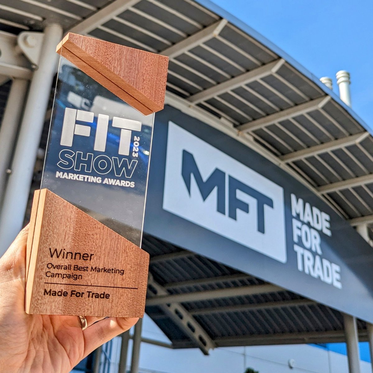 Look at what has just arrived! 👀

🏆 Overall Best Marketing Campaign - @fitshow 2023 Marketing Awards 

#MadeForTrade #fenestration #Faster2Fit #FitShow23 #Marketing #MarketingAwards #winner
