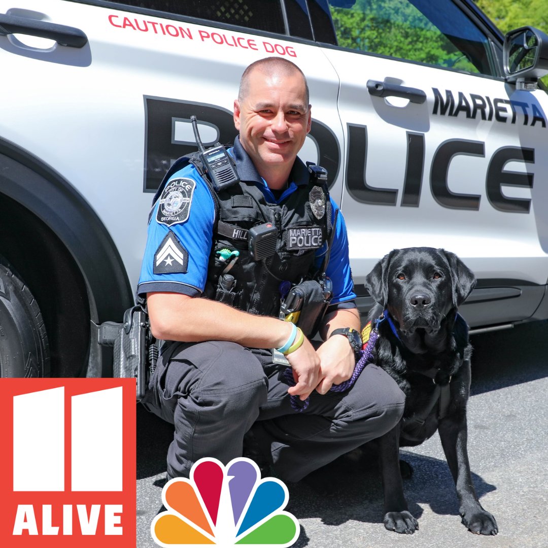 MariettaCitySch's tweet image. ICYMI: Check out Barney on 11 Alive and how impactful his presence is to our students! 💙 Watch the full story at bit.ly/44zKyiz