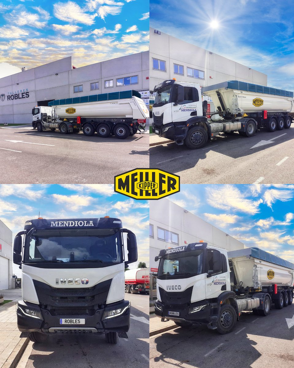talleresrobles's tweet photo. Potenciando Operaciones: Camión Iveco de Excavaciones Mendiola equipado con Semirremolque Meiller por Talleres Robles

#Talleres #Robles #Multicambio #Trail #diploris #meiller #hiab #RosRosca #ffs #camión #truck #grua #medioambiente #railway #obras #Innovación #Eficiencia https://t.co/j1lYQaKUkW