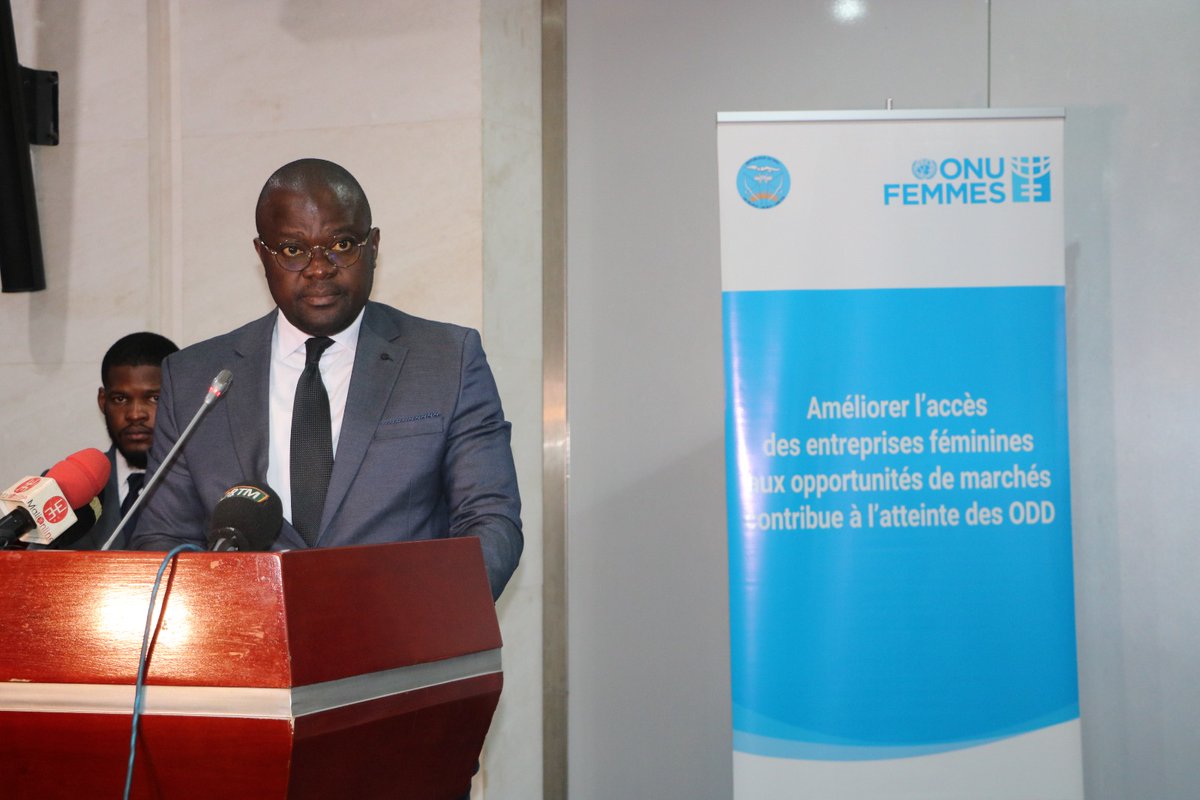 onufemmesmali's tweet photo. Le Gouvernement du #Mali, @onufemmesmali &amp; l'API @invest_mali lancent ce jour le #machmaking entre entreprises productrices &amp; acheteuses. But visé:
➡️faciliter l'accès aux marchés&amp; aux ressources 💰
➡️Renforcer le partenariat entre les entreprises 🚺 &amp;les acheteurs  potentiels. https://t.co/aPBNrTmWXg