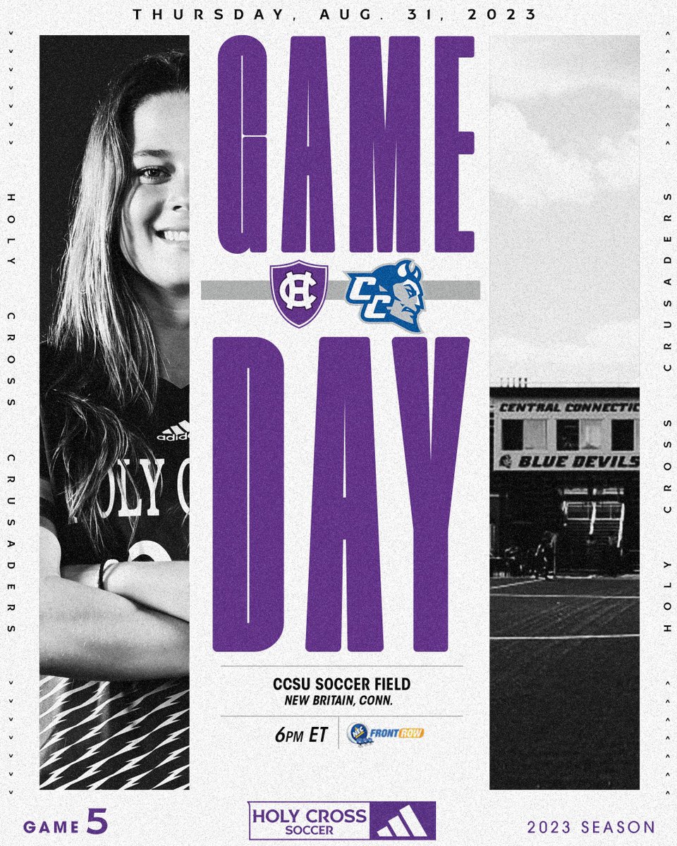 🛣️ On the road again!

⚽️ at Central Connecticut
⏰ 6:00 p.m.
📍 CCSU Soccer Field
🖥️ bitly.ws/TB4H
📈 bitly.ws/TB4W 
📰 bitly.ws/TwCK

#gocrossgo