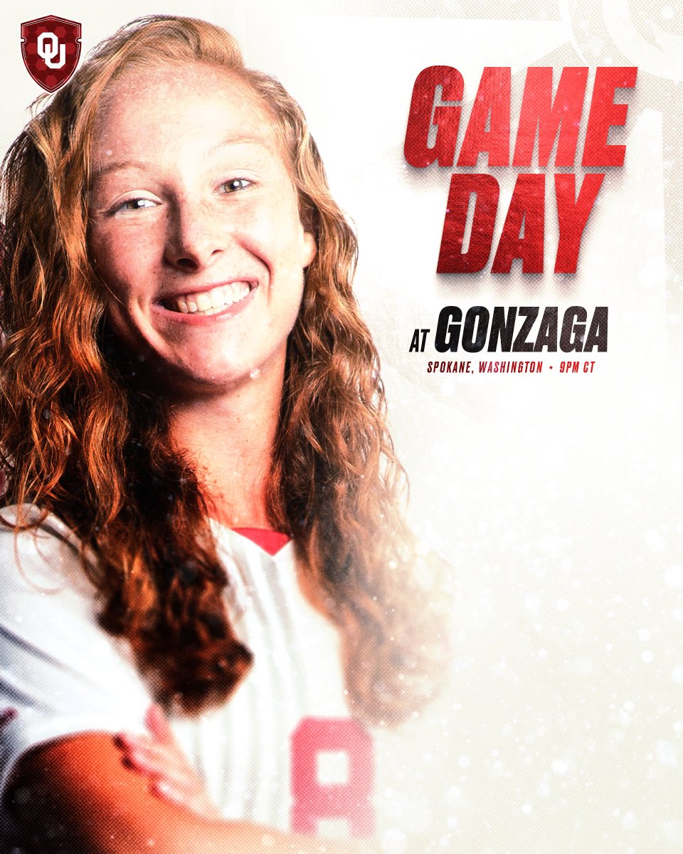 𝙏𝙝𝙚 𝙇𝙖𝙩𝙚 𝙎𝙝𝙤𝙬 with the Sooners! 
 
🆚 Gonzaga 
📍 Spokane, Wash.
🕐 9 PM CT
📺 ESPN+ » es.pn/45D9O8Y
 
#BoomerSooner☝️⚽