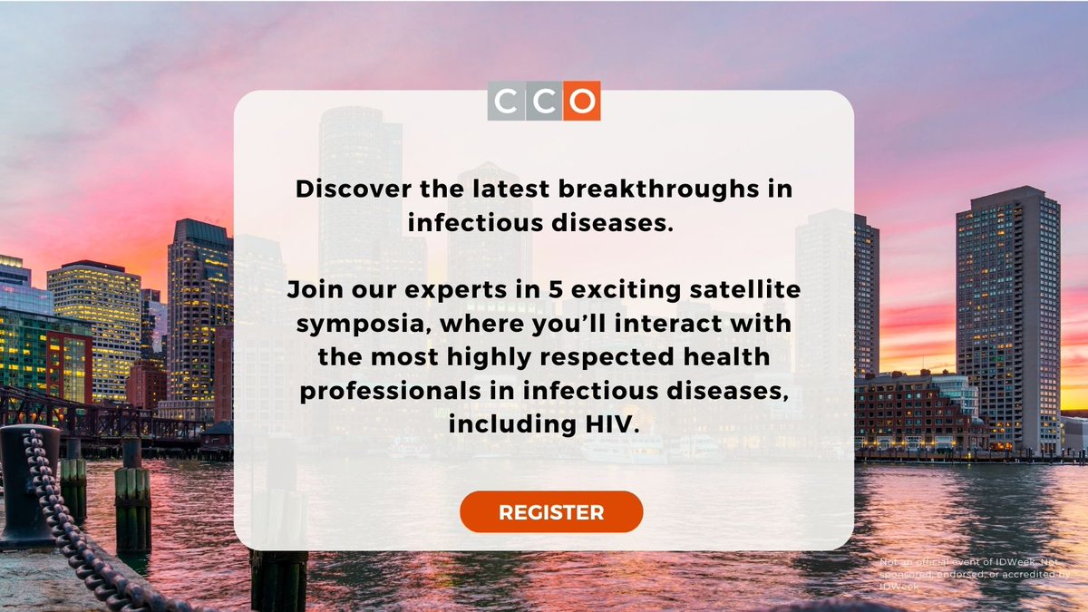 Join us for a free #InfectiousDiseases Symposia in Conjunction with #IDWeek2023. You’ll interact with the most highly respected health professionals in infectious diseases, including #HIV. Learn more: pages.mycea.com/evt_2023-idwee…