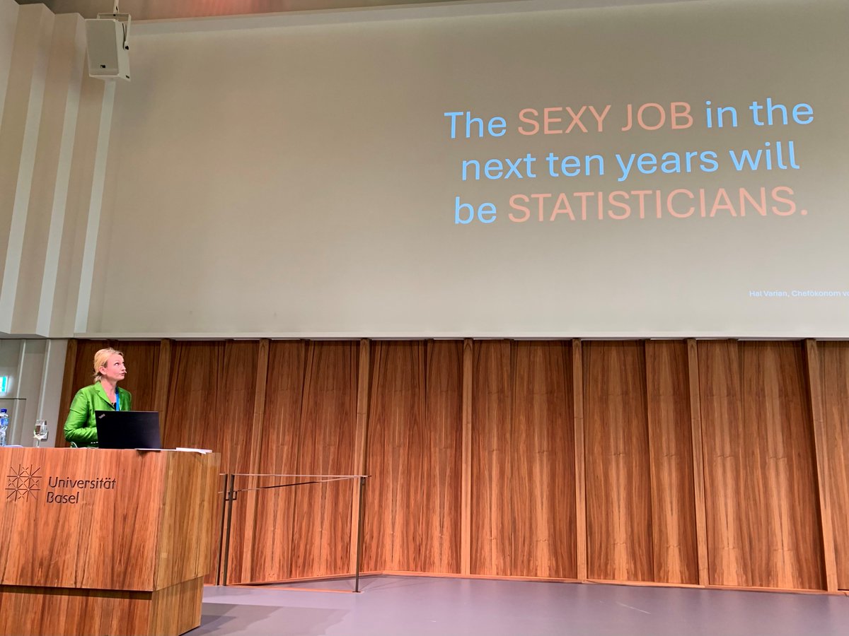 statsuisse's tweet photo. Pionnière dans le domaine de la littératie des données, Katharina Schüller est présente aux #JSS23. Elle évoque la perte de confiance pouvant résulter de la #surinformation. Elle souligne l’importance de la compétence en matière de #données.
@schuellerstats #DataLiteracy https://t.co/gCWLBAaVie