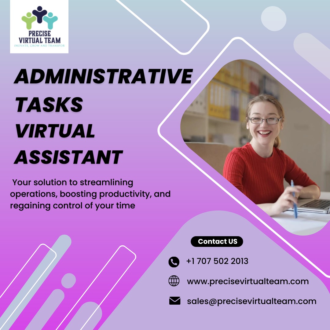 preciseVT's tweet image. &quot;📋✨ Mastering Efficiency Behind the Scenes!

Introducing our Administrative Task Virtual Assistant Service – your partner in streamlining operations, organizing chaos, and freeing your time for what truly matters. #AdminAssistant #EfficiencyExpert #OrganizedSuccess&quot;