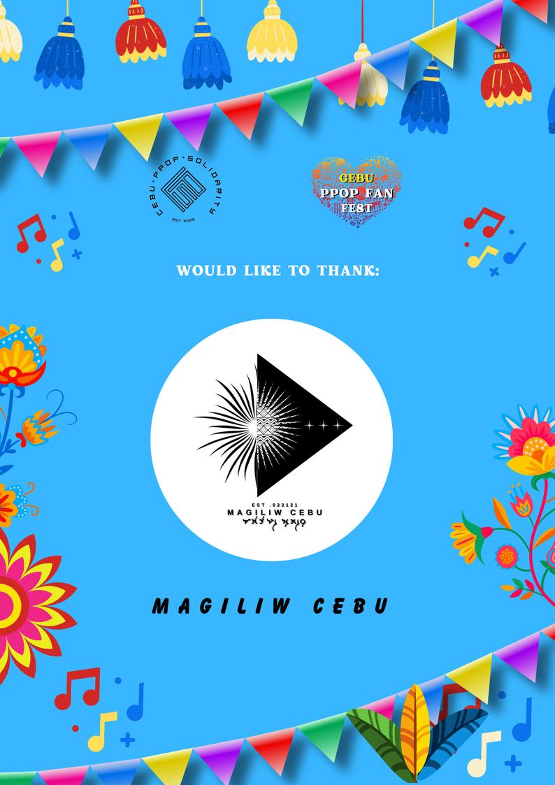 magiliwcebu's tweet photo. sALAMAT, Cebu PPOP Solidarity! Our admins really worked hard to have a wonderful booth and dance performance for this event. sALAMAT pud sa Magiliw Cebu members, other PPOP fans and casuals for supporting us! Sa sunod na pud ๐ค
#CPFF #CPFFAppreciates #MagiliwCebu #ALAMAT https://t.co/ngPmcsFiRu