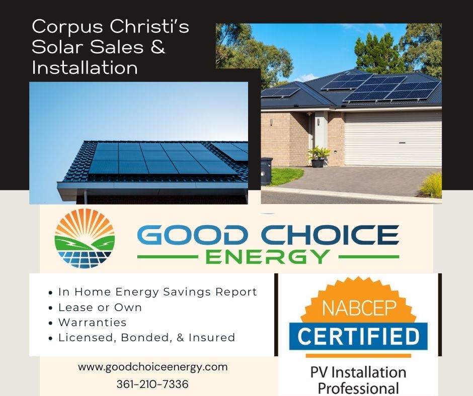 Embrace the Power of the Sun with Good Choice Energy. As your local and trusted solar experts, we're here to light up your world while helping you make a positive impact on the environment.
#solarsolutions #localbusiness #greenenergychampions