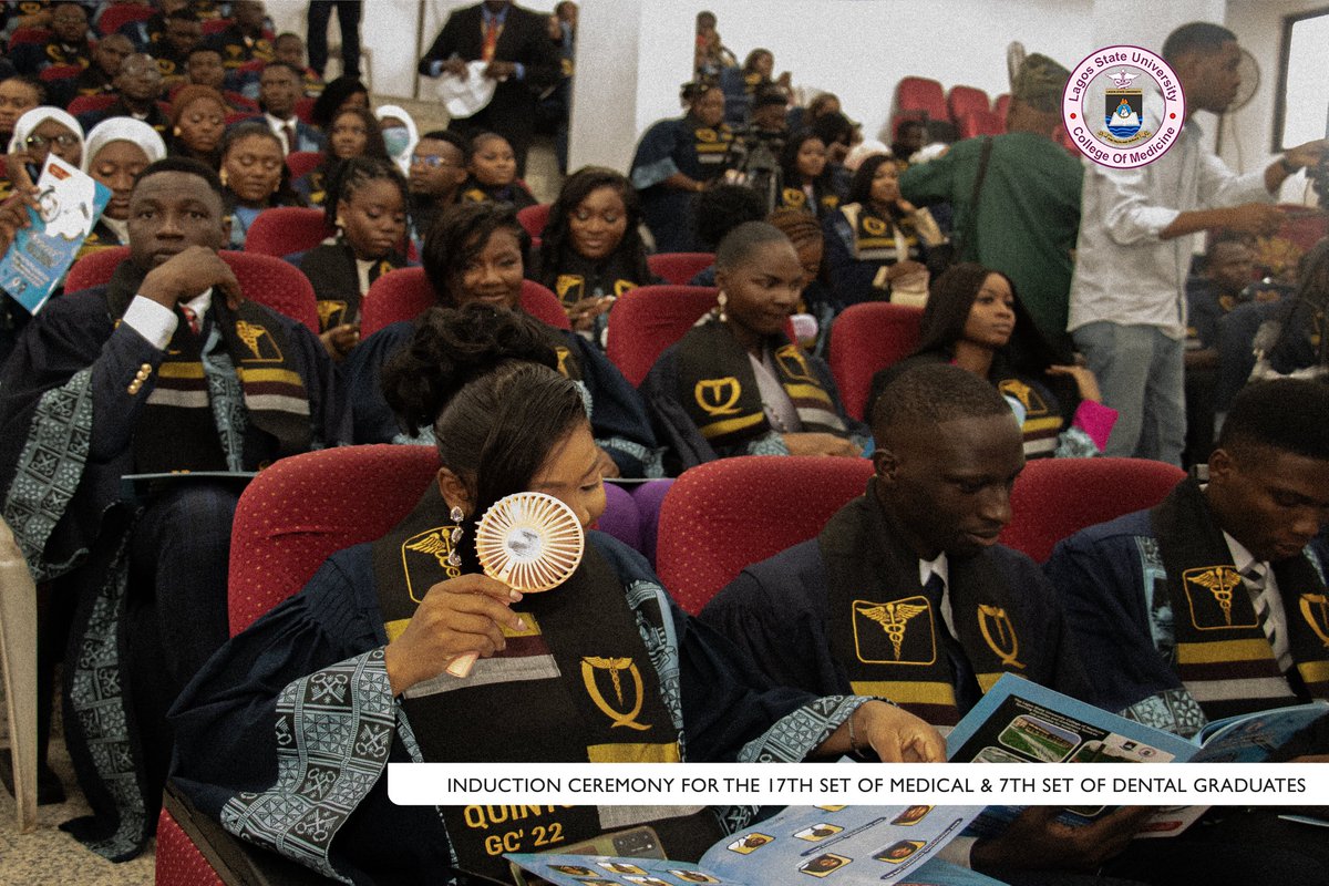 lasucomofficial's tweet photo. In an Unforgettable and Grand Induction Ceremony overflowing with guests, we unveiled our 17th and LARGEST SET OF GRADUATING Medical Doctors and 7th Set of Dental Surgeons on Thur. 31st August, 2023.

Congratulations to our Quintessentials 🎓🩺🦷🎊
#LASUCOMMedDentInduction2023 https://t.co/JeakfuJdwP