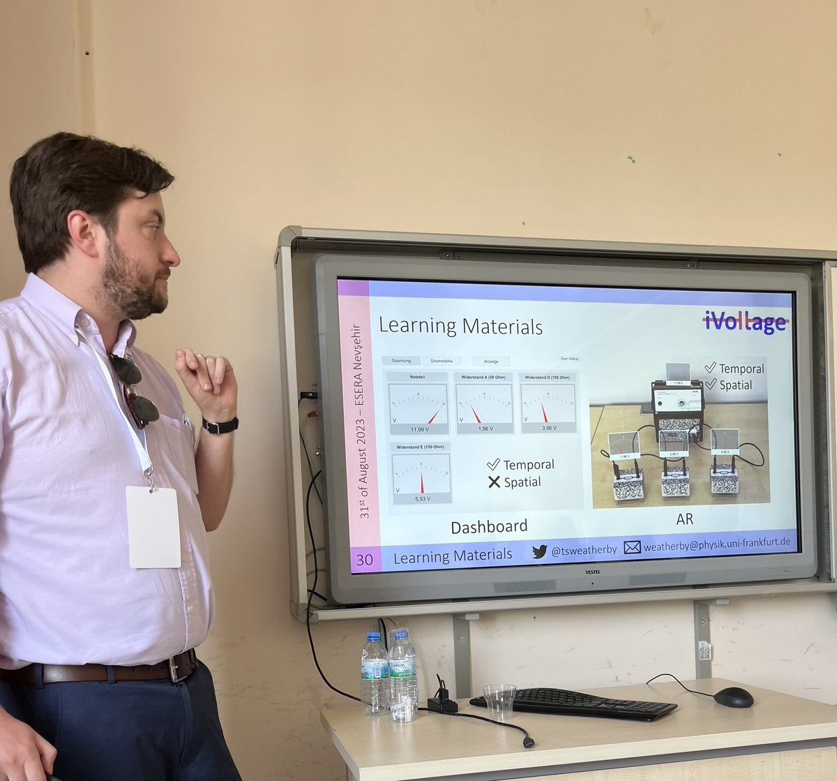 It was a wonderful presentation by <a href="/tsweatherby/">Thomas Sean Weatherby</a> at #ESERA2023. Thank you!