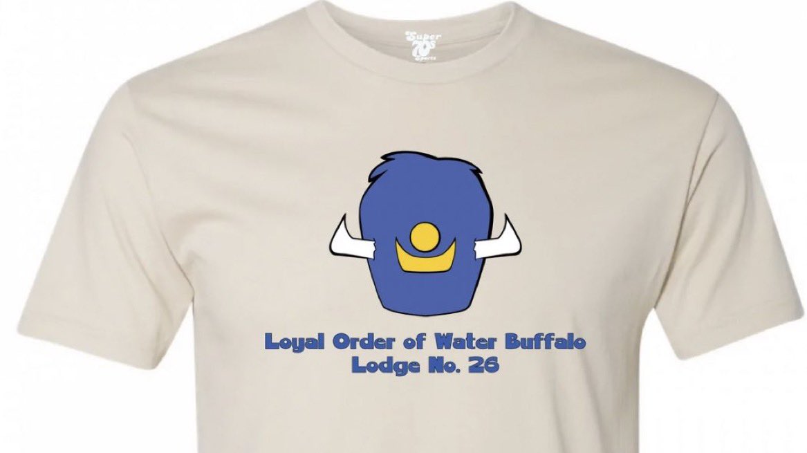 What happens at the Water Buffalo Lodge is not to be spoken of outside the Water Buffalo Lodge. 👉 super70ssportsstore.com/products/loyal…