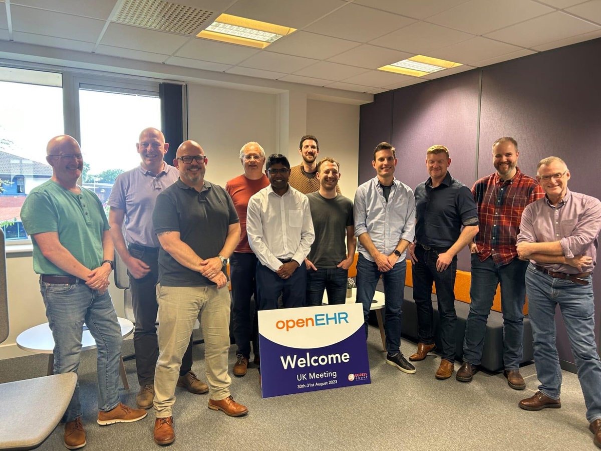 Thanks to everyone who made our first meeting yesterday - we now have a Board and co-Chairs; who will look at next steps for #openehruk