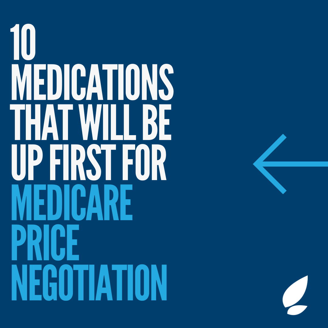 TeamGoHealth's tweet photo. On Tuesday, the U.S. Department of Health and Human Services (@HHSGov), through the Centers for Medicare &amp; Medicaid Services, announced the first 10 drugs covered under Medicare Part D selected for negotiation.

Price negotiations will begin this year and conclude in 2024. https://t.co/gk0aLjP2rh