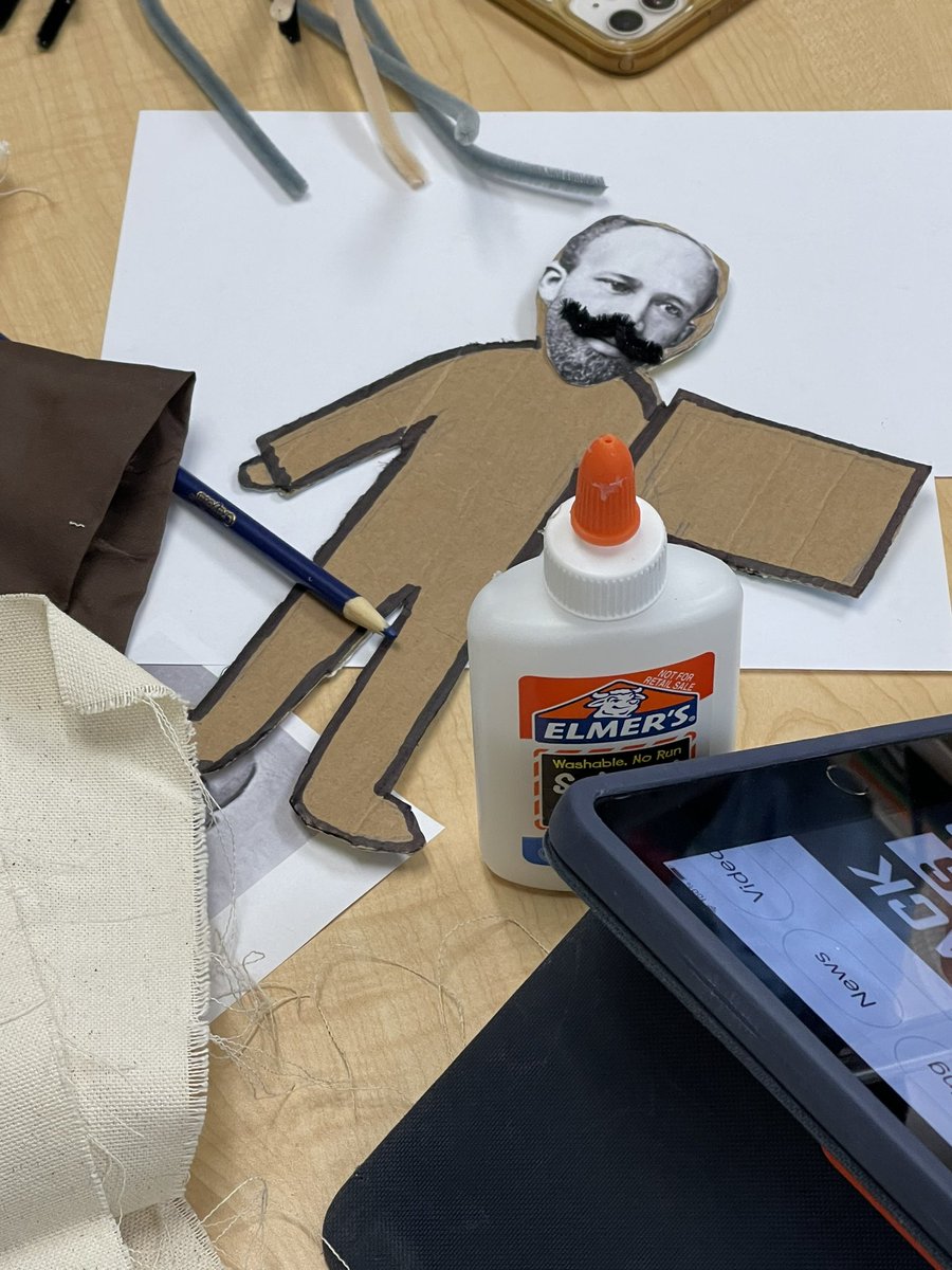 PHSSociology's tweet photo. Making our famous sociologist dolls. @KnightsofPHS https://t.co/WZkNnOyG0y