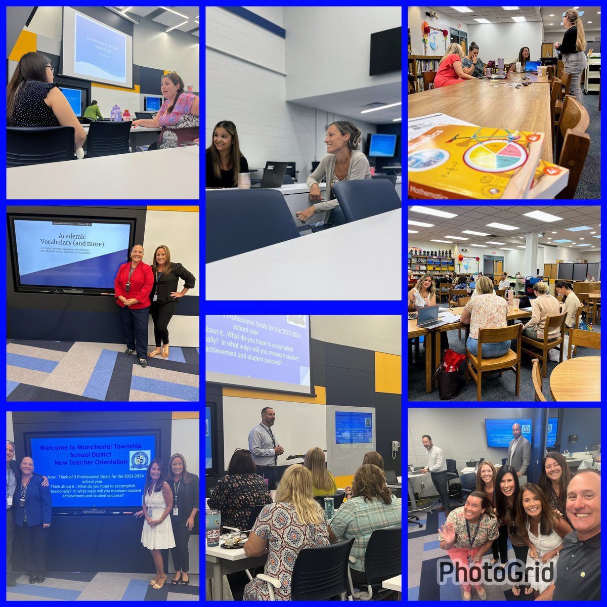 We continued to welcome New Teachers to the MTSD Family with a week-long Orientation and Workshops. The new teachers enjoyed hearing from our District administration, curriculum supervisors, and coaches for an overview of the District and interactive presentations. <a href="/MTSDnews/">MTSD News</a>