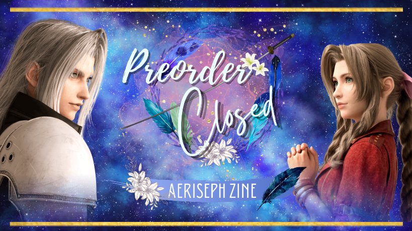 ✨PREORDER CLOSED✨

Thank you so much for your support! We managed to gather $403! 🥳We couldn't have made it without you all. 

To those who have donated, we will be finalising our zine and will send you the link soon. Keep your eyes peel for more updates on it.  

#aeriseph