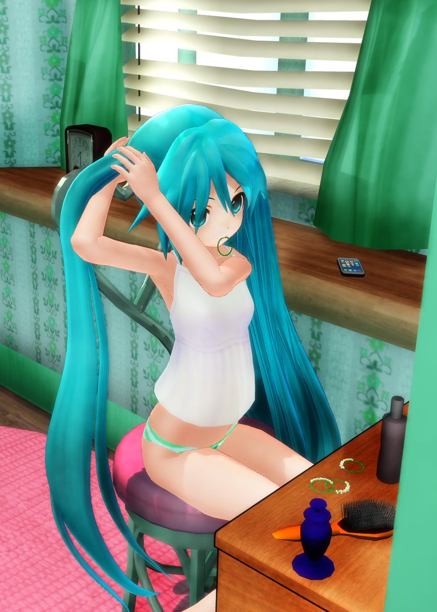 初期に作ったあぴミクさん 