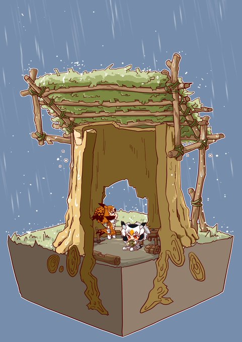 【再掲】ヴィネット2
#サーバイバルフレンズ 