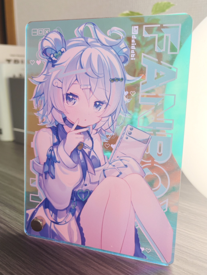 オーロラアクリルパネル BOOTHにて販売開始しました🩵🫰
https://t.co/bFrHNG37yU 