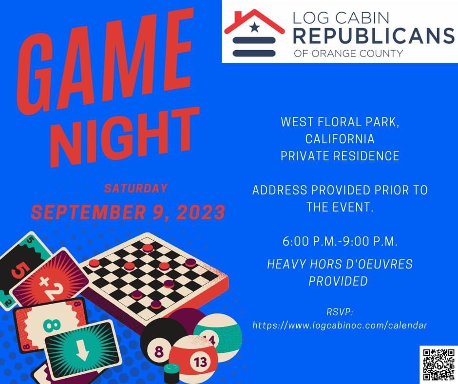LogCabinOC's tweet photo. ⏰ Time is almost up. RSVP for our Game Night on Saturday, September 9, 2023.  RSVP here: https://t.co/WjC1DGs7zH 
.
.
#LCROC #OrangeCounty #OC #LA #SD #Coachella #Ventura #Socal #Events #Friends #Summer #Party https://t.co/HJlpds7RHZ