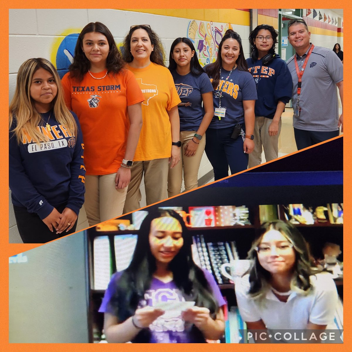 AVID College Thursdays in full swing today. Our AVID students present their college on the morning announcements! Way to go! #WeAreEnsor <a href="/AVID4College/">AVID</a>