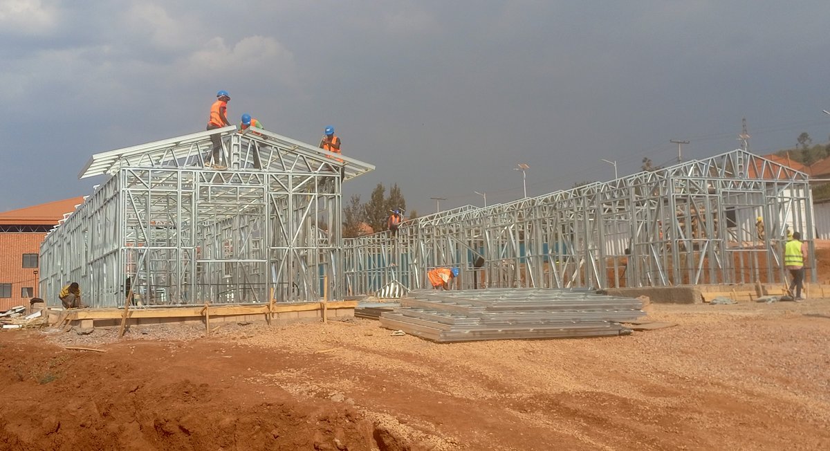 MrRoofRwanda's tweet photo. Office Site Construction Journey! Stay tuned for the captivating progress video and a happy ending you won't want to miss. ๐๏ธ๐
#MrRoof #RoofingMagic #KigaliRoofers #BeforeAndAfter #Kigali #Rwanda #LightSteelFrame #SelfLockRoofSheets https://t.co/m64nBTpVVU