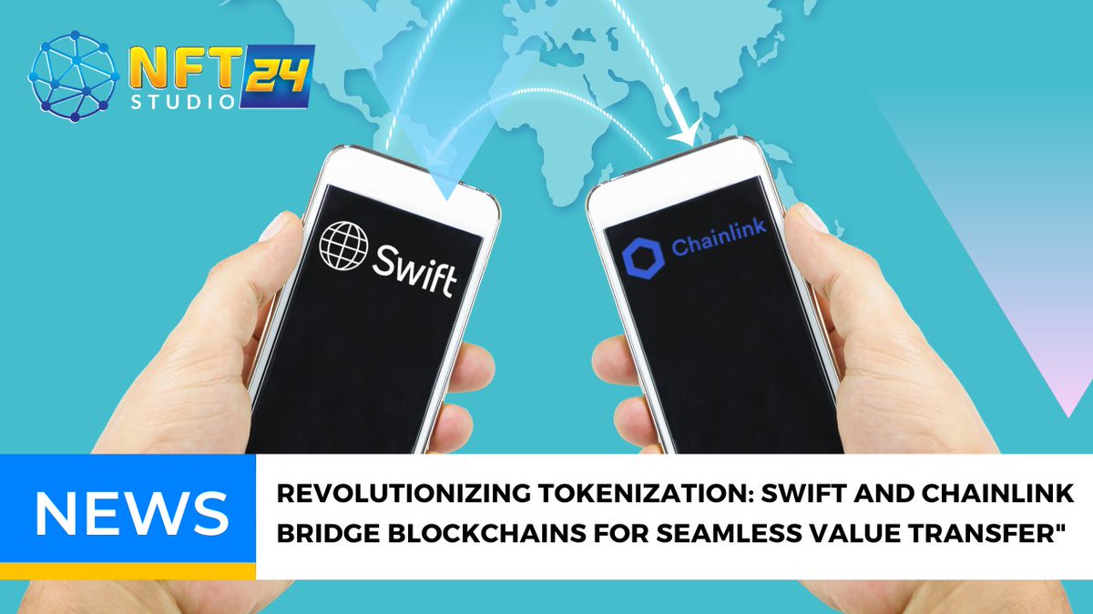 🌐 Exciting news in the world of #blockchain and #tokenization! Check out this fascinating experiment by NFTStudio24.com on @swiftcommunity X @chainlink Tokenization. 🚀 #swift #chainlink In this groundbreaking project, they have successfully bridged #blockchains,…