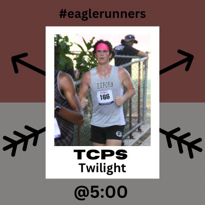 EuporaXC's tweet photo. Good luck to our Eagle Runners as we travel to TCPS to run this afternoon! ❤️🦅👟 #eaglerunners #letsrun #twilight #seppy https://t.co/vb7PDMrRUl