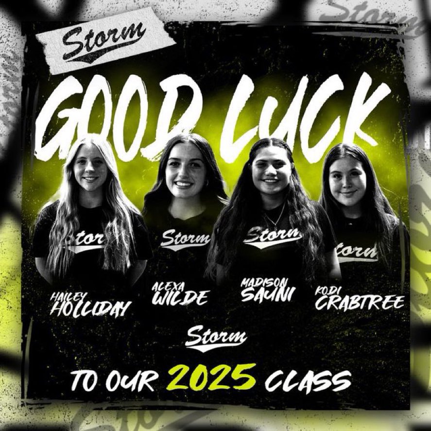 Good luck to my favorite 25’s!! Love you guys❤️❤️