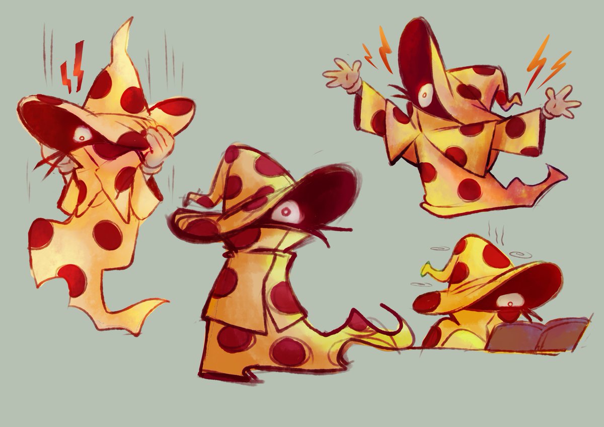 Wei_Smiler's tweet photo. #pizzatower #pizzatowerfanart #pizzard
I like it very much, so I try to paint it cute. https://t.co/NeZmpzCphn