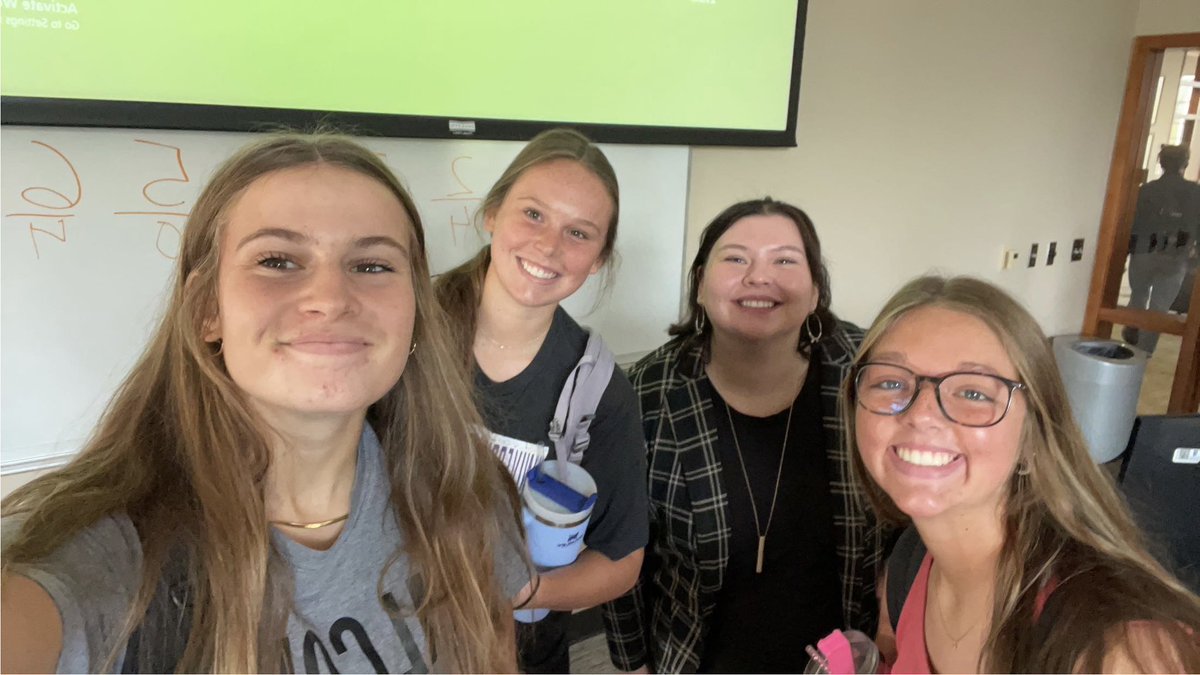 USFCougarsSB's tweet photo. HAPPY SECOND WEEK OF SCHOOL (better late than never) @USiouxFalls!!!
#PicsWithAProf is back! Our kids are so lucky to have amazing professors who genuinely care about their successes in the classroom! Check out our ⭐️ professors!!! https://t.co/uSJvAbYTq9