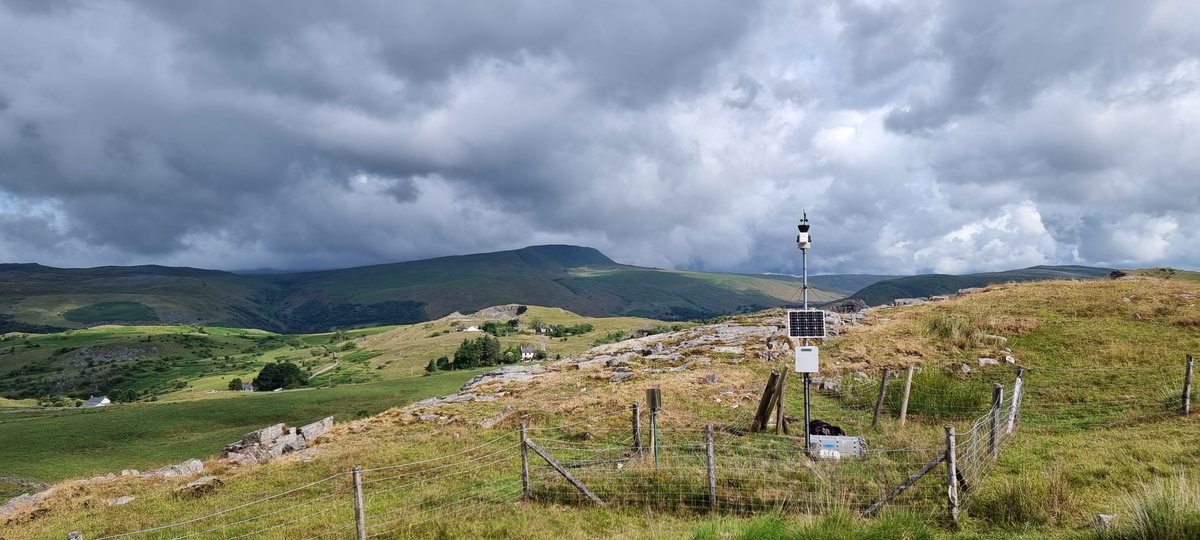 Moody skies for our #PenwylltQuarry #NaturalResourcesWales annual #service and #calibration visit ☁️ @NatResWales

#weatherstation #weathermonitoring #weatherdata #views #scenicviews #Wales