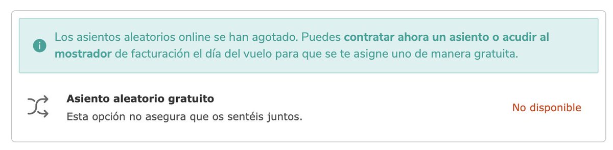 Como no me quieres pagar más, pues voy a putearte un rato.
Mira que yo defiendo siempre que si no te gustan estas estrategias con no volar con ellas suficiente, pero de ahí  a hacerte pasar por el mostrador... lamentable <a href="/vueling/">Vueling Airlines</a>
