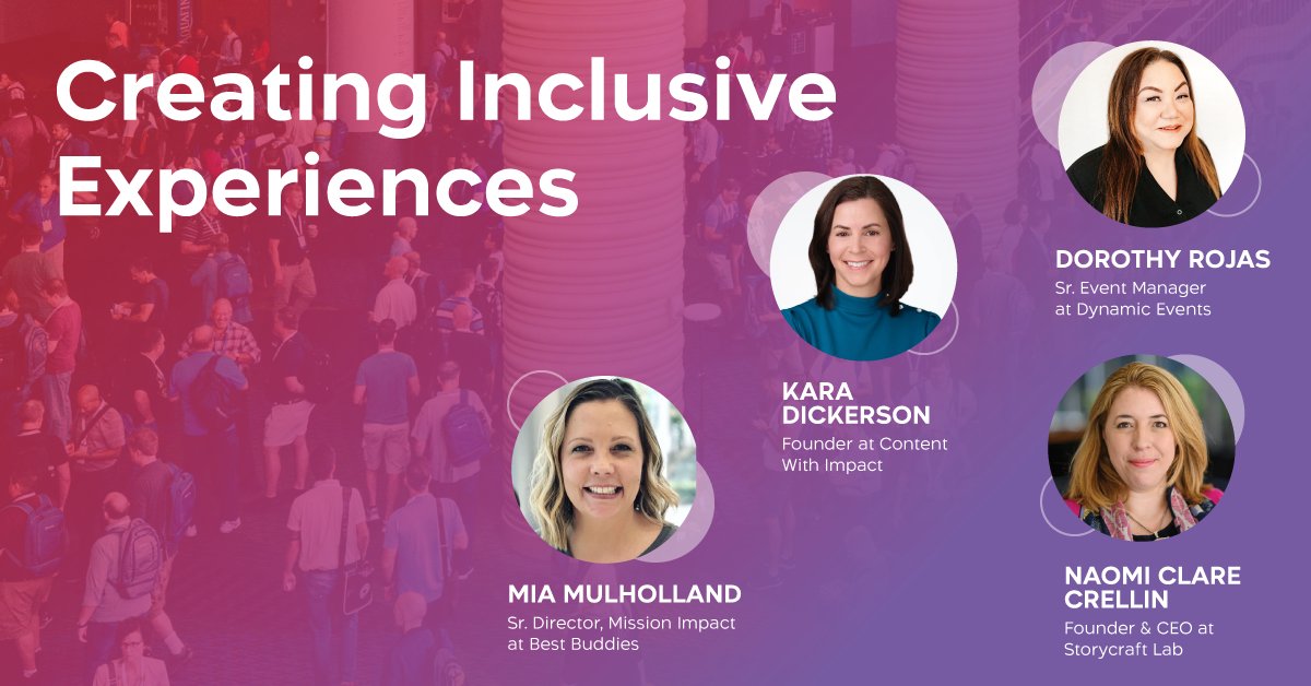 MyDynamicEvents's tweet image. We are privileged to share insights from some of the amazing individuals within our community that are championing inclusivity within the events industry. 

dynamicevents.com/blog/creating-…