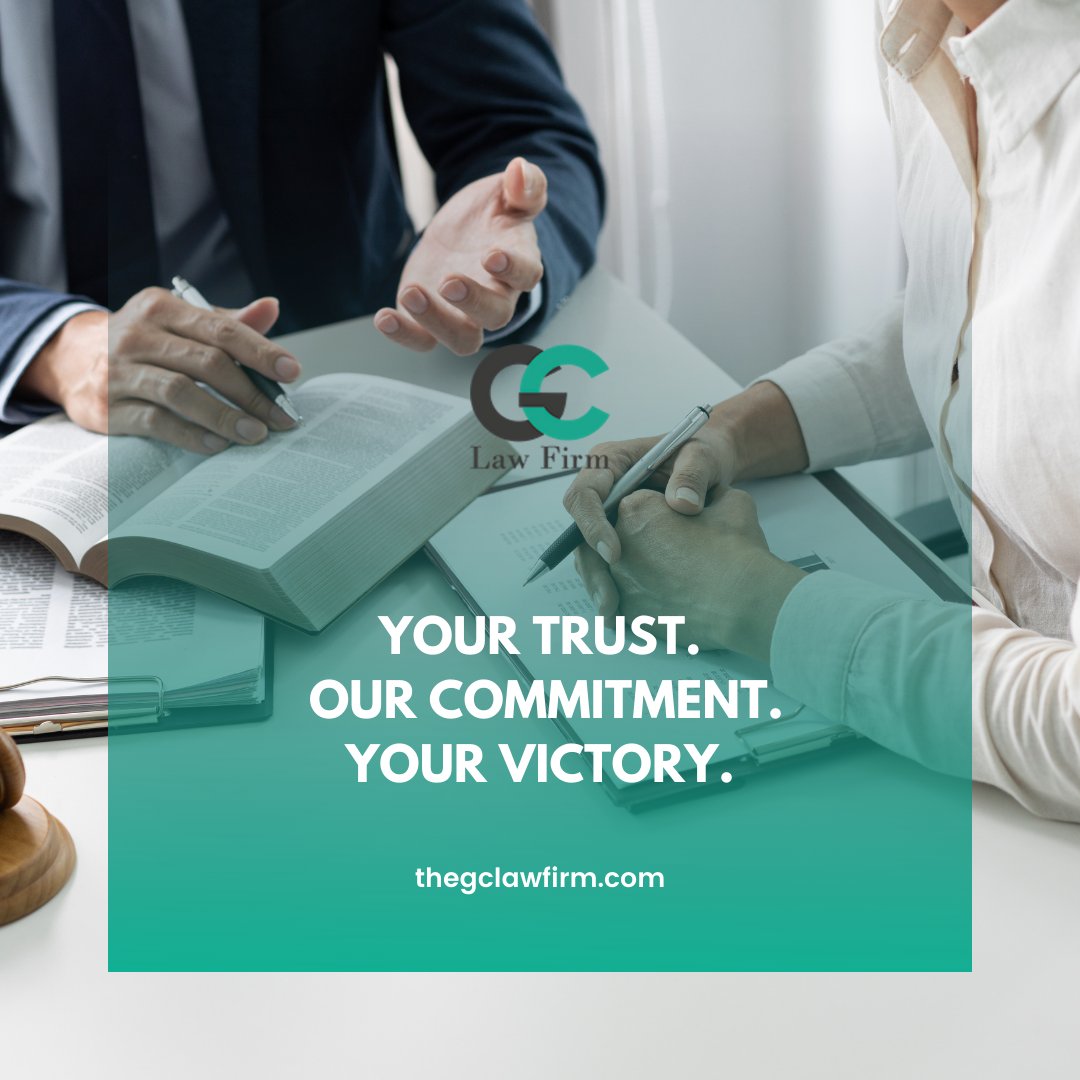 At GC Law, we don't just offer legal services; 📜⚖️ we build long-lasting relationships based on trust and results. 🤝💼 Come be a part of our legal family. 👨‍👩‍👦‍👦💼🏢

thegclawfirm.com/contact/

#LawFirm #TrustedResults #LegalPartners